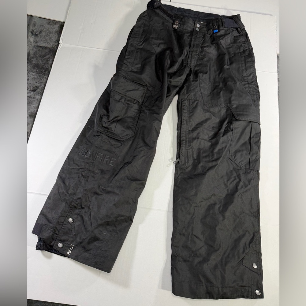 Bonfire Fusion Men's Black Snow Pants SZ M